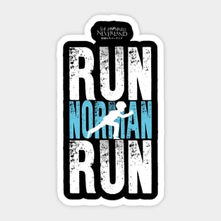 THE PROMISED NEVERLAND: RUN NORMAN RUN Sticker